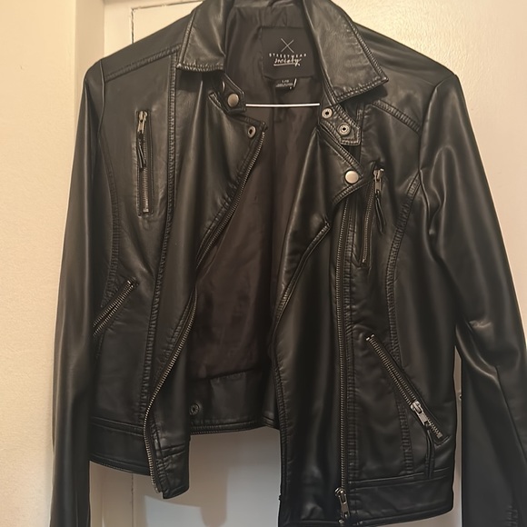 Faux Leather Jacket - Picture 3 of 5